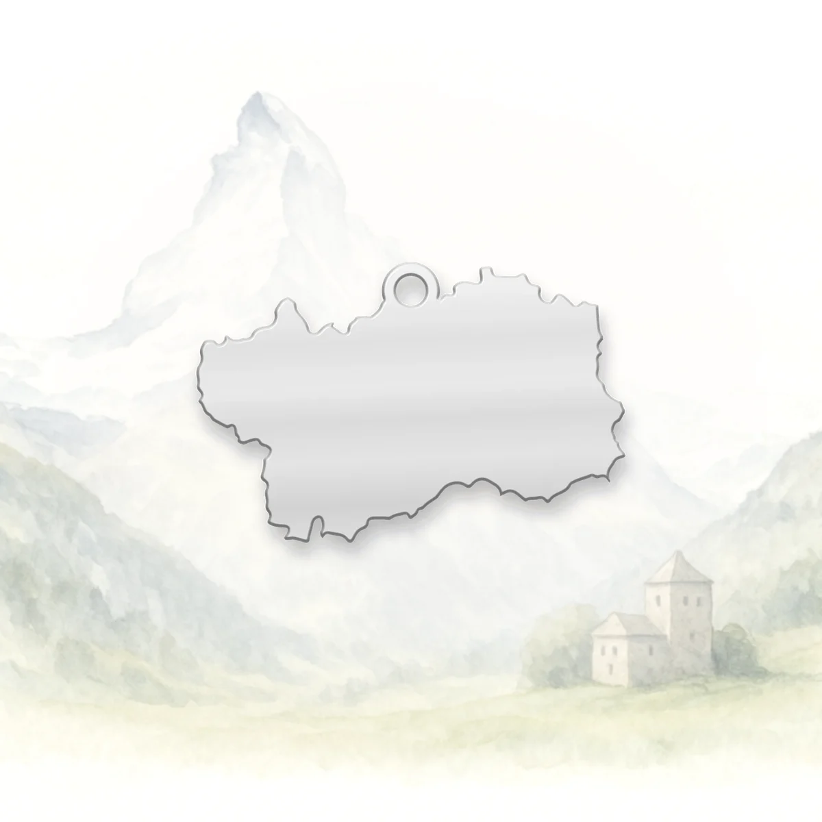 Colgante región de Valle de Aosta