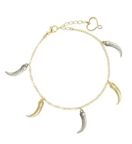 Pulsera Maman et Sophie Talismani BRTAL5ZA en plata 925 dorada