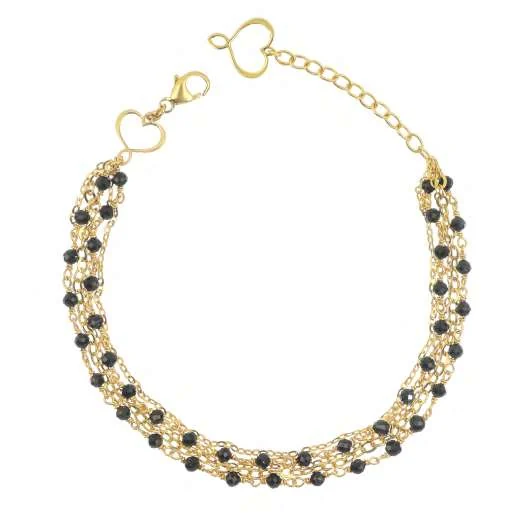 Bracciale Maman et Sophie Trame BRTRM2SPCT in argento 925 dorato