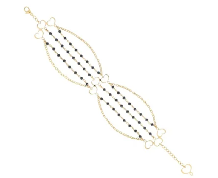 Bracciale Maman et Sophie Trame BRTRM3SPCT in argento 925 dorato