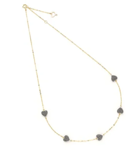 Girocollo Maman et Sophie Polvere GCPOW52AK in oro giallo 18kt