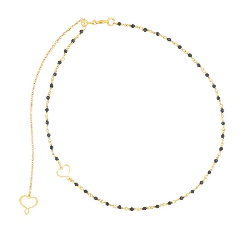 Girocollo Maman et Sophie Trame GHTRM1SPMS in argento 925 dorato