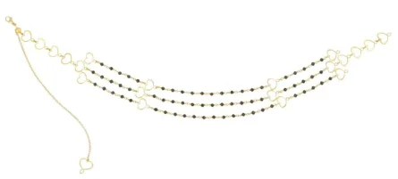 Girocollo Maman et Sophie Trame GHTRM3SP in argento 925 dorato