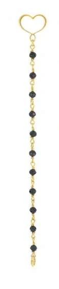 Maman et Sophie Trame earrings ORTRM41SPFK in gold-plated 925 silver