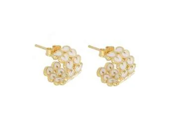 Pendientes Maman et Sophie Maman ORYOU02MSGI0 en plata 925 dorada