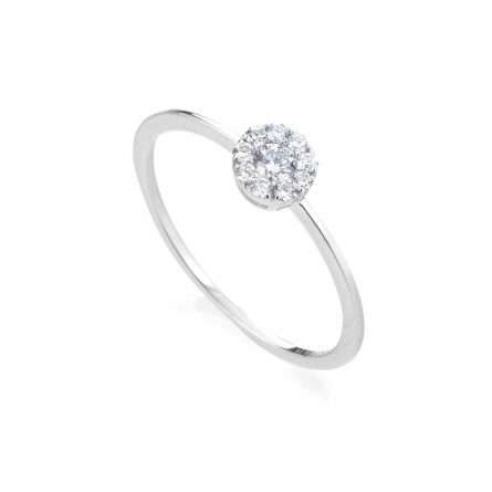 Anello Magic in oro 18kt con diamanti 0,14ct