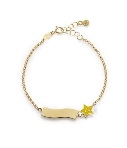 Bracciale leBebé PMG028-B Fortuna stella oro giallo 9kt