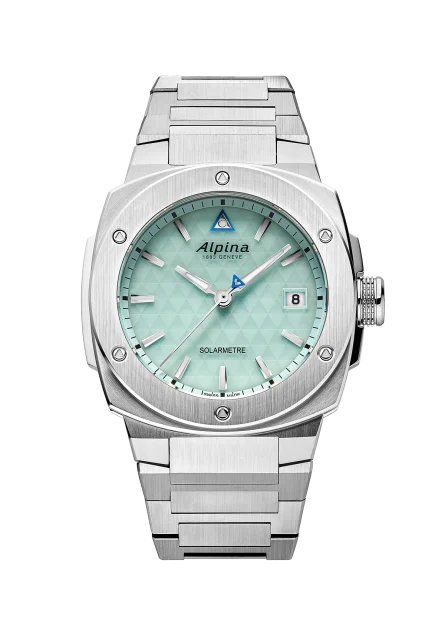 Alpina Alpiner Extreme Solarmetre 37,5 × 38,9 mm green dial | Ref. AL-140LGR3AE6B