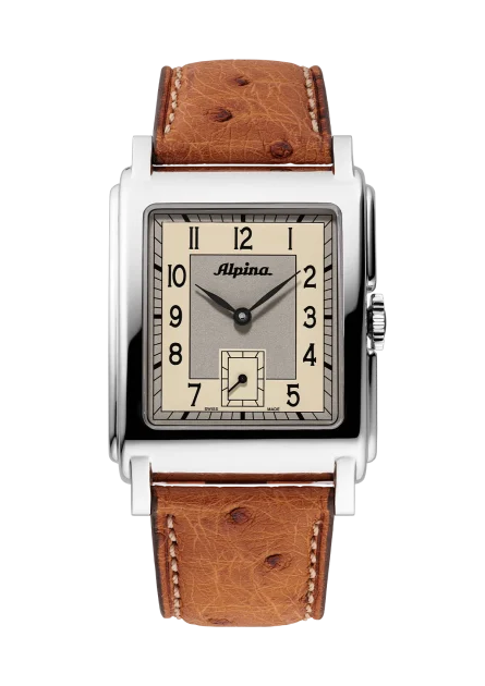 Alpina Heritage Carrée Automatic 140 Years 32,5 × 39 mm quadrante avorio | Ref. AL-530SAC3C6