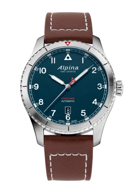 Alpina Startimer Pilot Automatic 41 mm quadrante blu | Ref. AL-525NW4S26