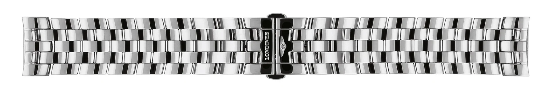 Brazalete original Longines DolceVita de acero 17 mm