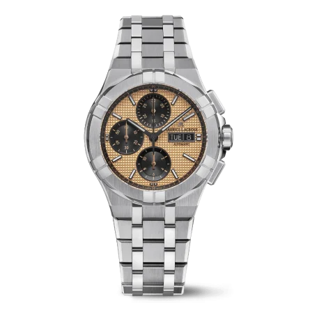Maurice Lacroix Aikon Automatic Chronograph Esfera Dorada 42 mm | Ref. AI6218-SS002-530-1