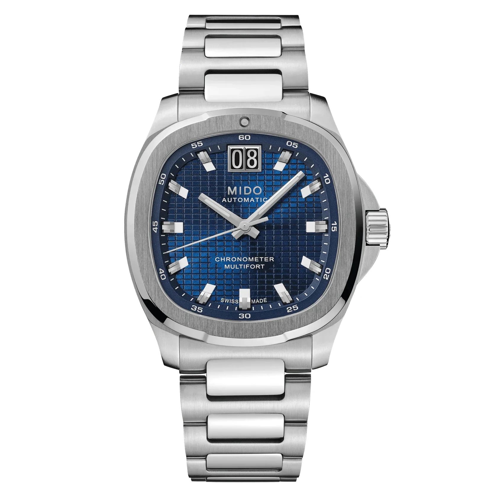 Orologio Mido Multifort TV Big Date Chronometer Blu M049.567.11.041.00